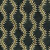 blue contemporary velvet-chenille fabric from Linwood Fabrics
