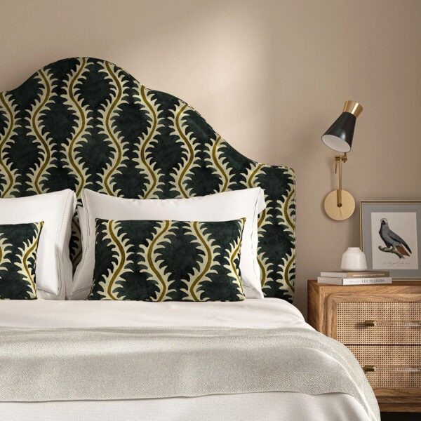 Helter Skelter Fabric - Midnight from