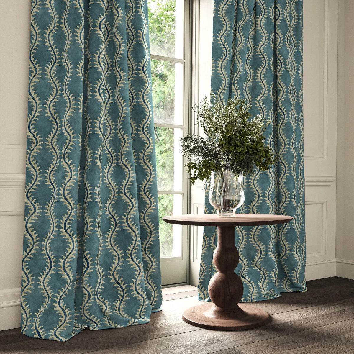 Helter Skelter Fabric - Ocean by Helter Skelter Fabric - Ocean from