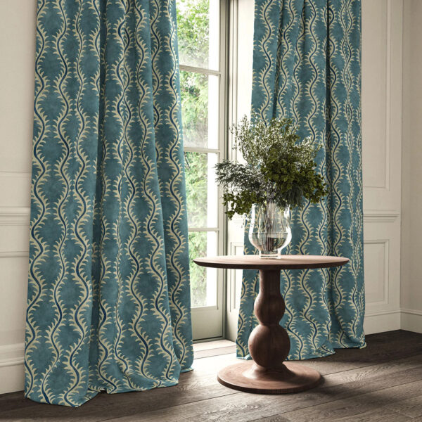 Helter Skelter Fabric - Ocean by Helter Skelter Fabric - Ocean from