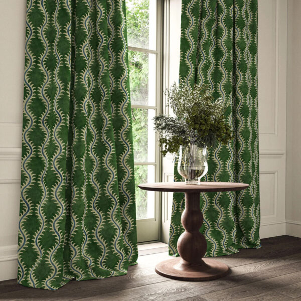 Helter Skelter Fabric - Jewel from