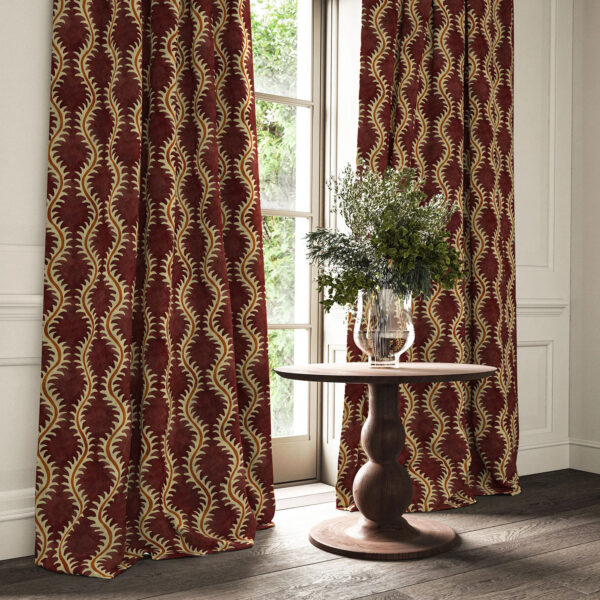 Helter Skelter Fabric - Redcurrant by Helter Skelter Fabric - Redcurrant from