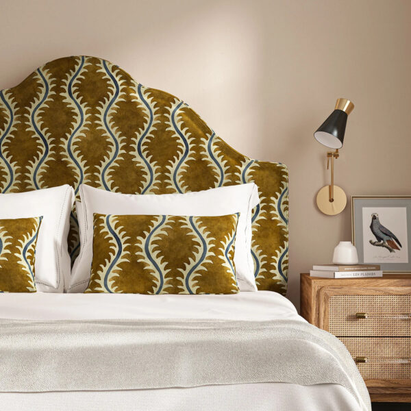 Helter Skelter Fabric - Turmeric from