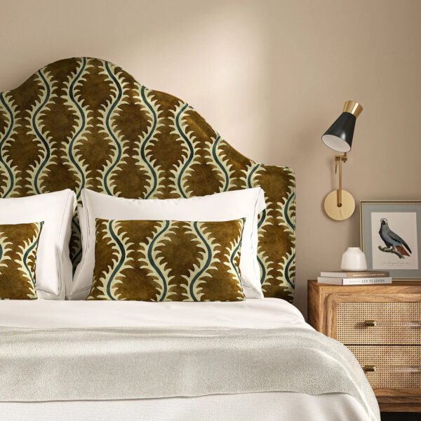 Helter Skelter Fabric - Umber from