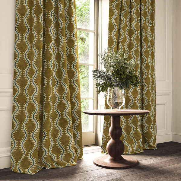 Helter Skelter Fabric - Lichen by Helter Skelter Fabric - Lichen from