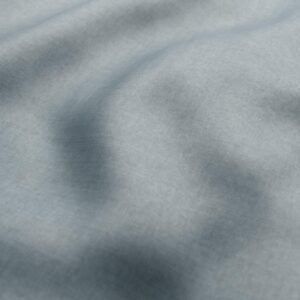 blue plain velvet-chenille fabric from Wemyss