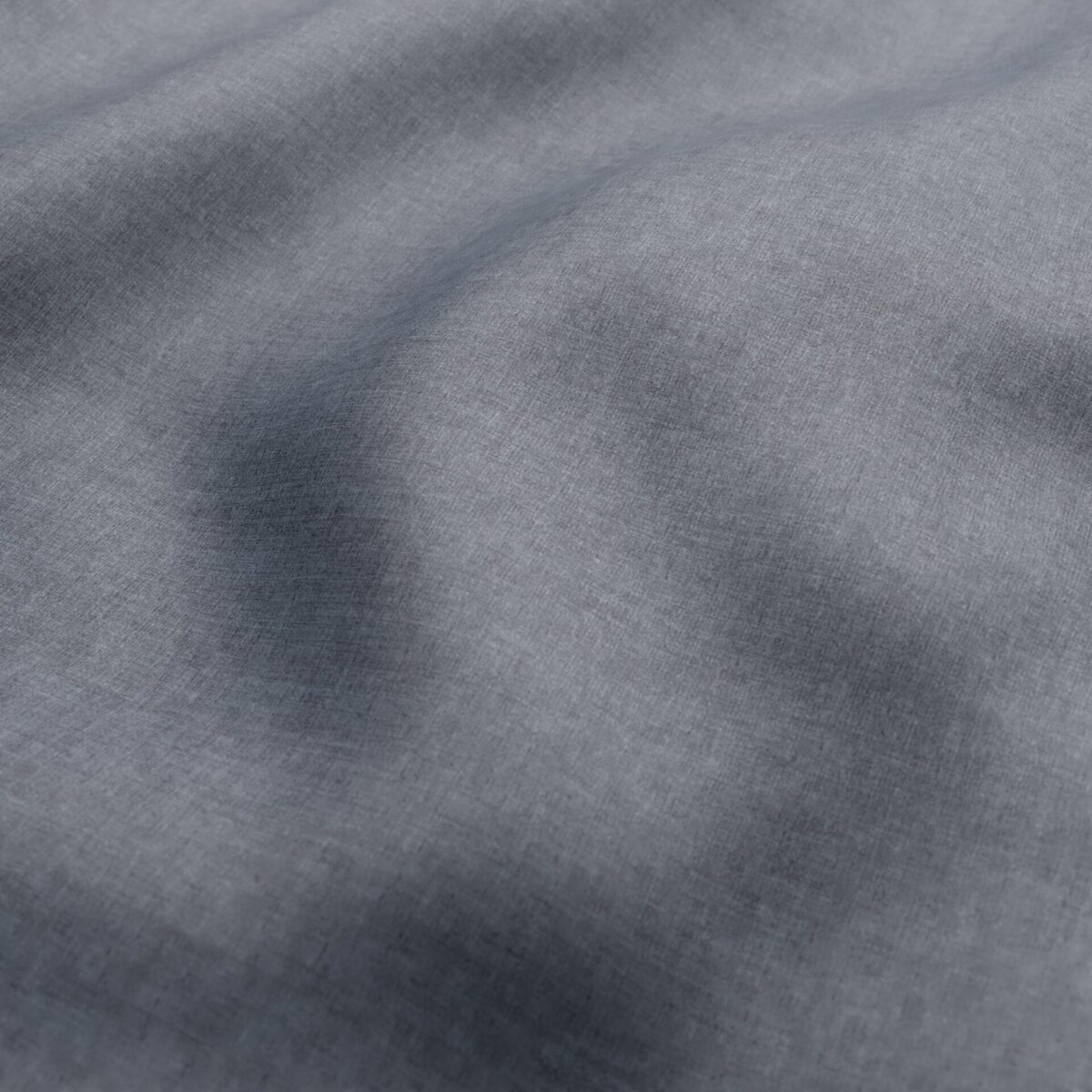 Fiora II Fabric - Storm by black-grey plain velvet-chenille fabric from Wemyss