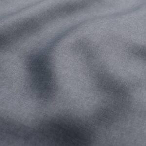 black-grey plain velvet-chenille fabric from Wemyss