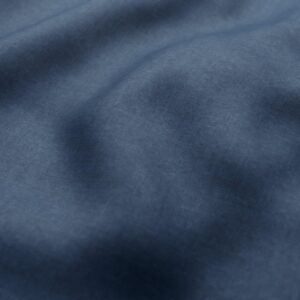 blue plain velvet-chenille fabric from Wemyss