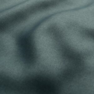 blue plain velvet-chenille fabric from Wemyss