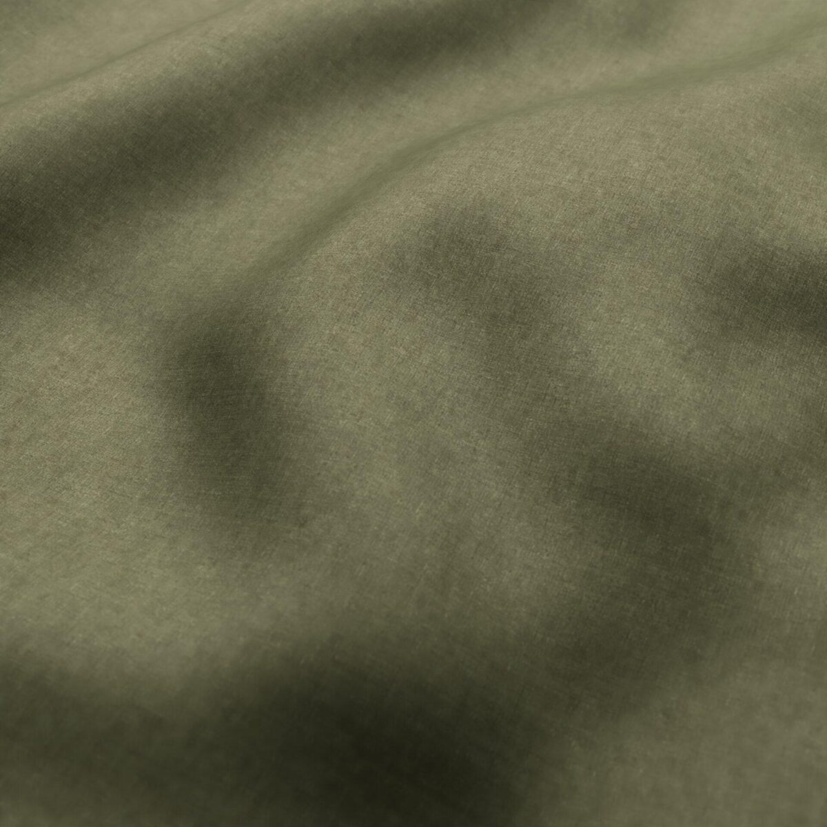 green plain velvet-chenille fabric from Wemyss