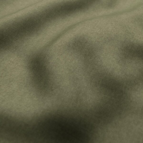 green plain velvet-chenille fabric from Wemyss