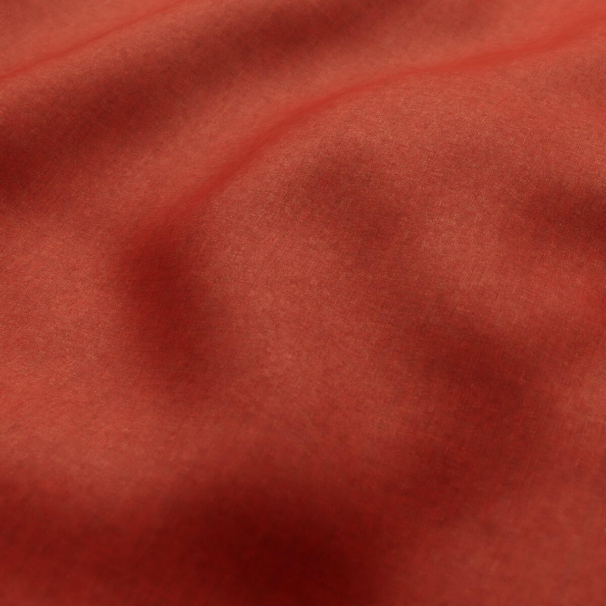 red plain velvet-chenille fabric from Wemyss
