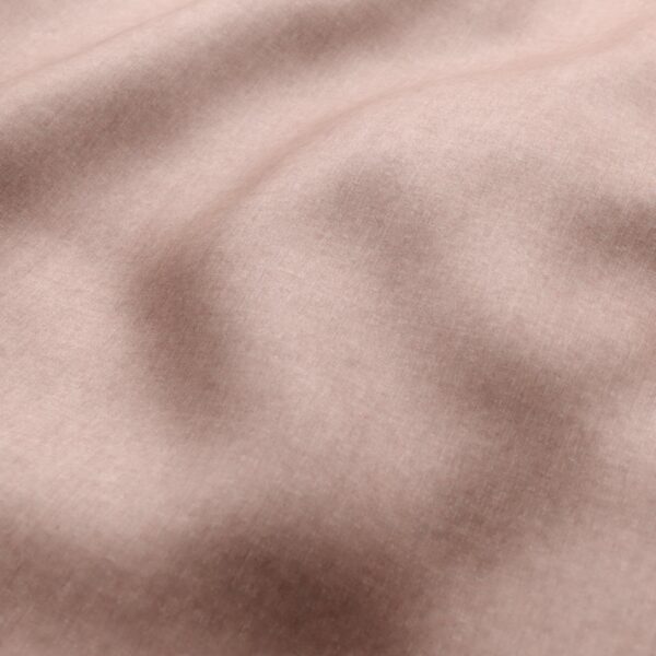 Fiora II Fabric - Rosie by pink plain velvet-chenille fabric from Wemyss