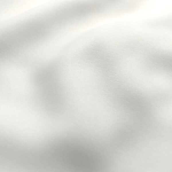 Amur Fabric - Dove by white plain woven fabric from Wemyss