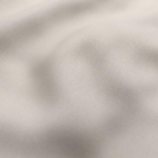 Amur Fabric - Silver by black-grey plain woven fabric from Wemyss