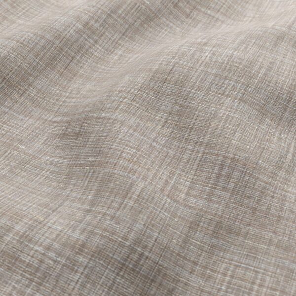 Yangtze Fabric - Linen by neutral plain woven fabric from Wemyss
