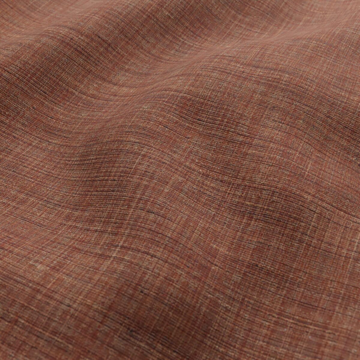 orange plain woven fabric from Wemyss