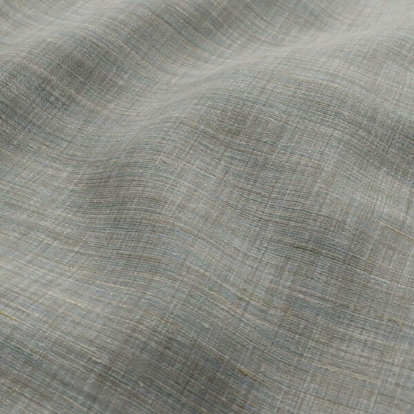 Yangtze Fabric - Meadow by blue plain woven fabric from Wemyss