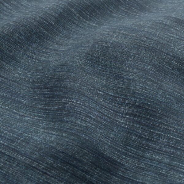 Yangtze Fabric - Admiral by blue plain woven fabric from Wemyss