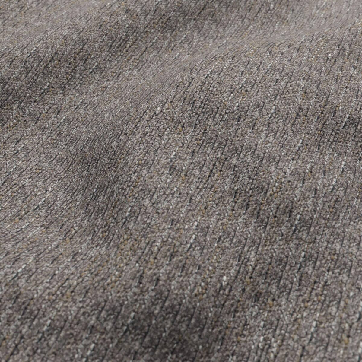 Brunswick Fabric - Zinc by black-grey plain velvet-chenille fabric from Wemyss