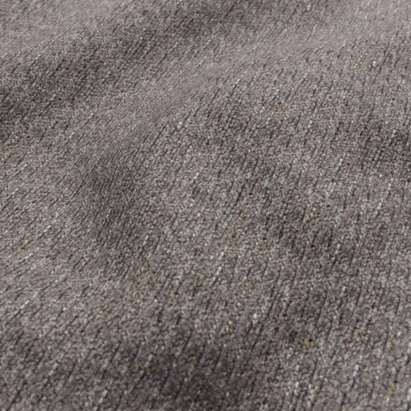 Brunswick Fabric - Zinc by black-grey plain velvet-chenille fabric from Wemyss