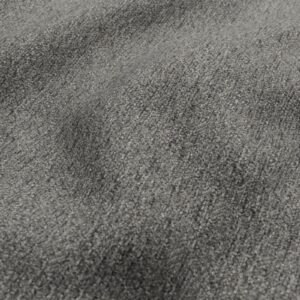 black-grey plain velvet-chenille fabric from Wemyss