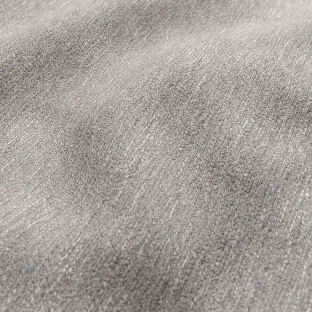 Brunswick Fabric - Cloud by black-grey plain velvet-chenille fabric from Wemyss
