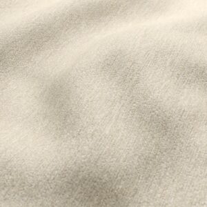 white plain velvet-chenille fabric from Wemyss