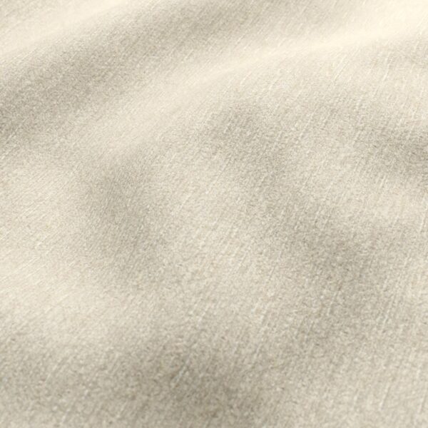 white plain velvet-chenille fabric from Wemyss