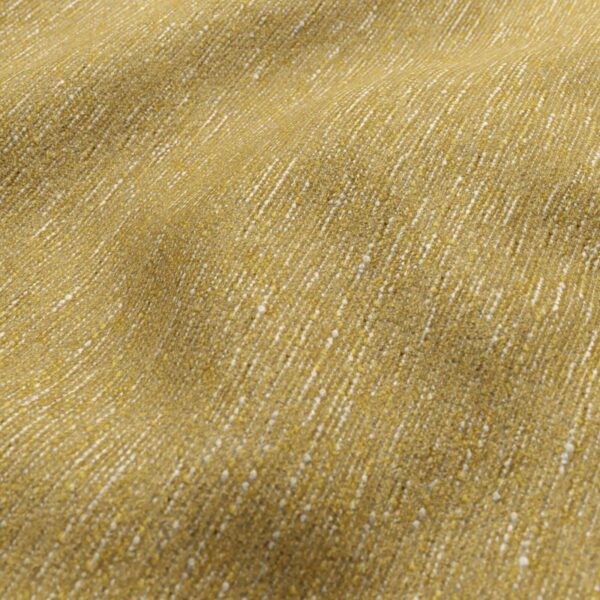 Brunswick Fabric - Corn by yellow plain velvet-chenille fabric from Wemyss