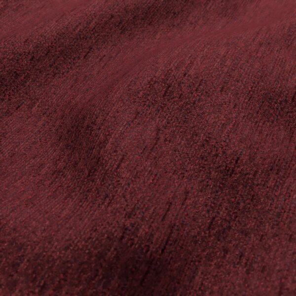Brunswick Fabric - Wine by purple plain velvet-chenille fabric from Wemyss