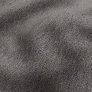 blue plain velvet-chenille fabric from Wemyss