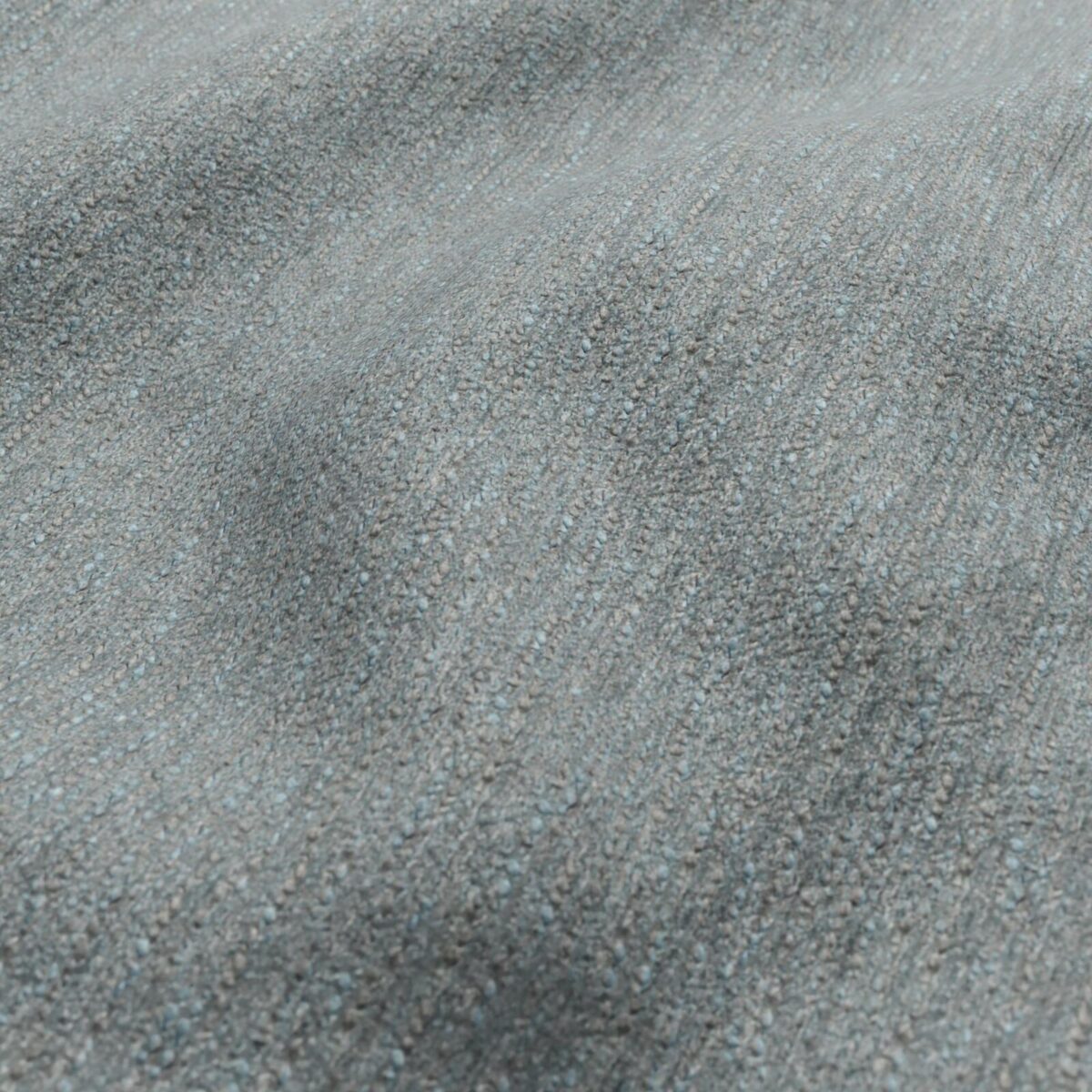 Brunswick Fabric - Rain by blue plain velvet-chenille fabric from Wemyss