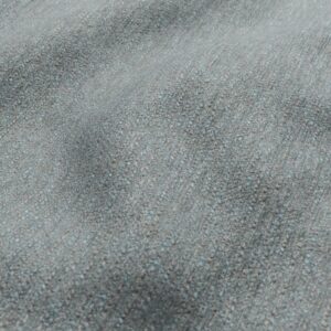 blue plain velvet-chenille fabric from Wemyss