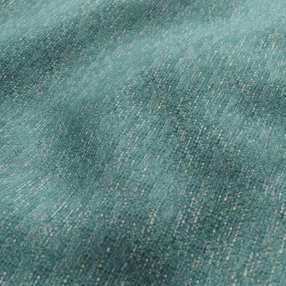Brunswick Fabric - Lovat by blue plain velvet-chenille fabric from Wemyss