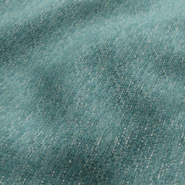 Brunswick Fabric - Lovat by blue plain velvet-chenille fabric from Wemyss
