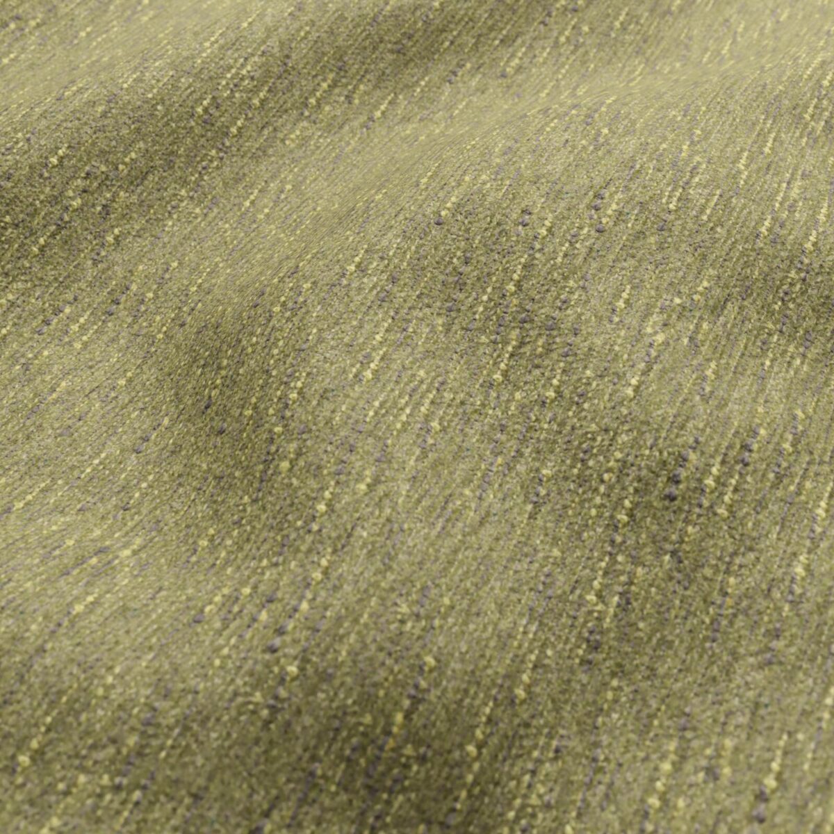 Brunswick Fabric - Pear by green plain velvet-chenille fabric from Wemyss