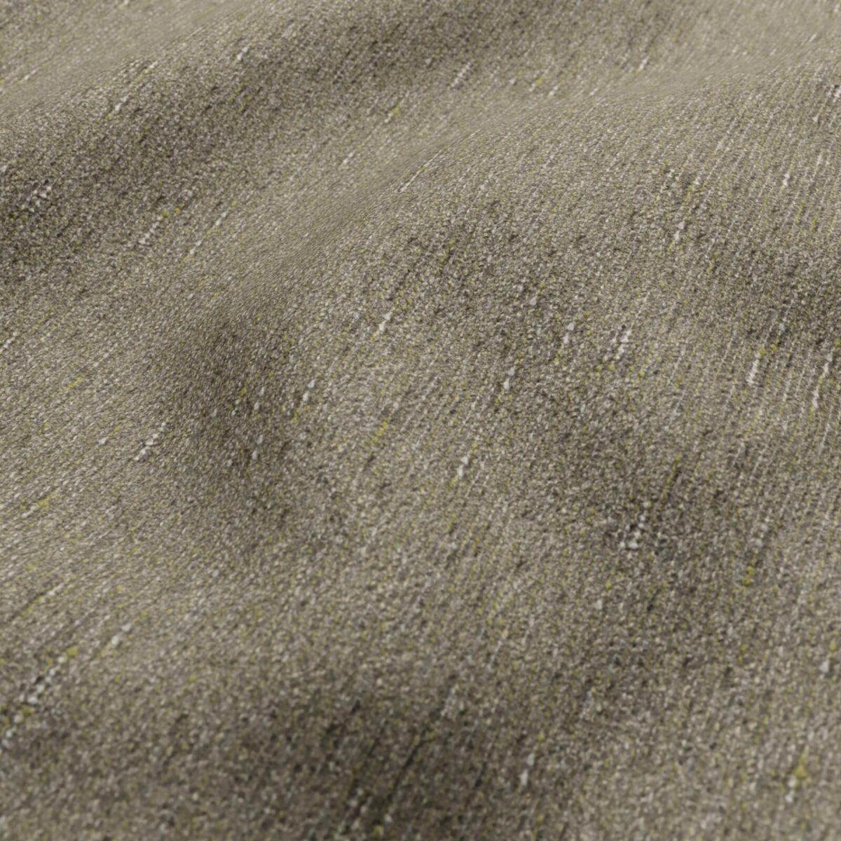 Brunswick Fabric - Crocodile by green plain velvet-chenille fabric from Wemyss