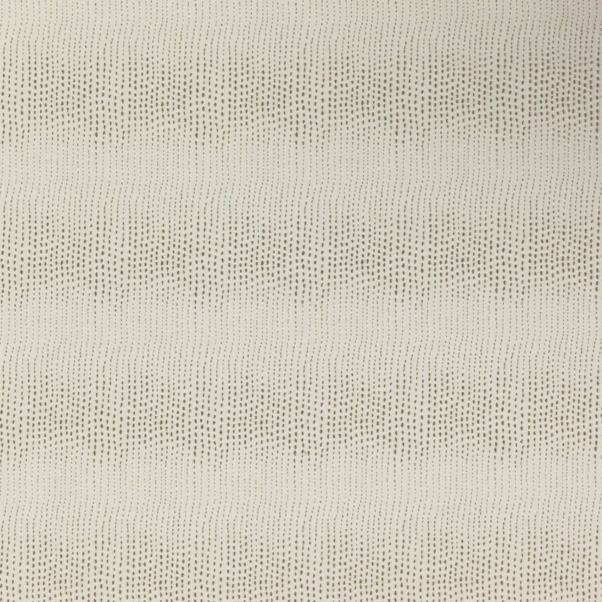Alpine Fabric - Mushroom by white striped woven fabric from Wemyss