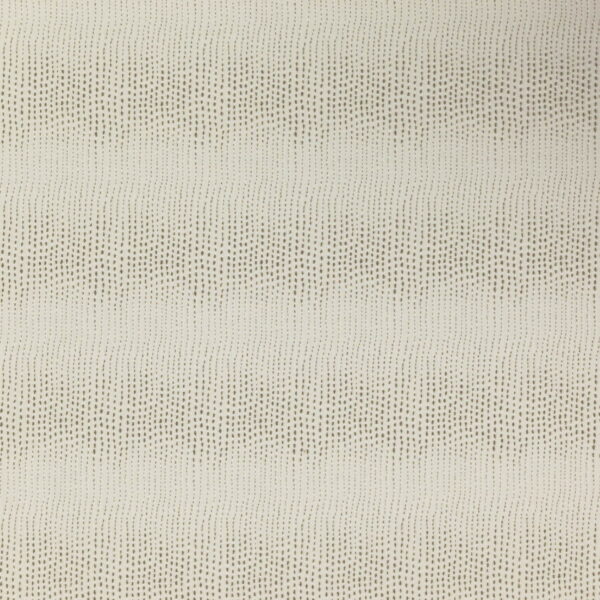 Alpine Fabric - Mushroom by white striped woven fabric from Wemyss