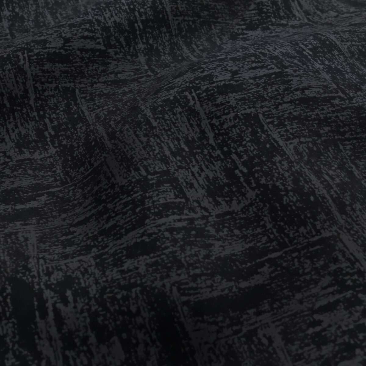 black-grey geometric velvet-chenille fabric from Wemyss