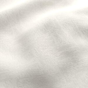 white geometric velvet-chenille fabric from Wemyss