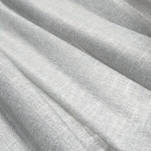 black-grey plain voile-sheer fabric from Wemyss