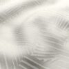 white geometric jacquard fabric from Wemyss