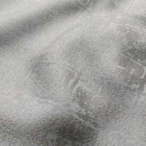 black-grey geometric jacquard fabric from Wemyss