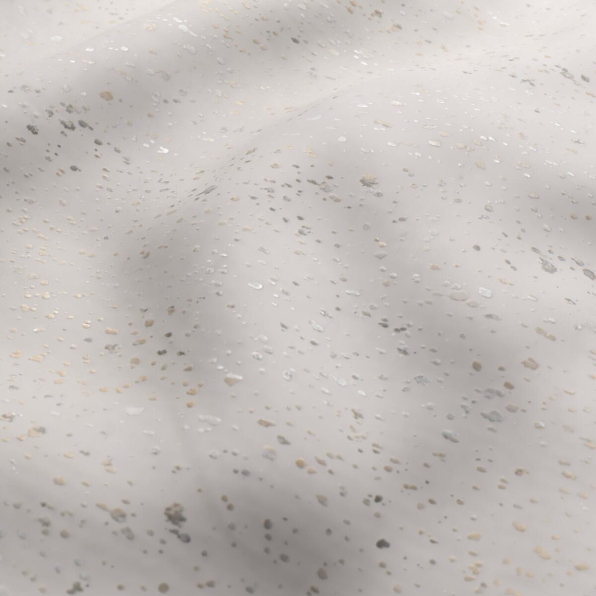 Vivienne Fabric - Chinchilla by white spotted woven fabric from Wemyss