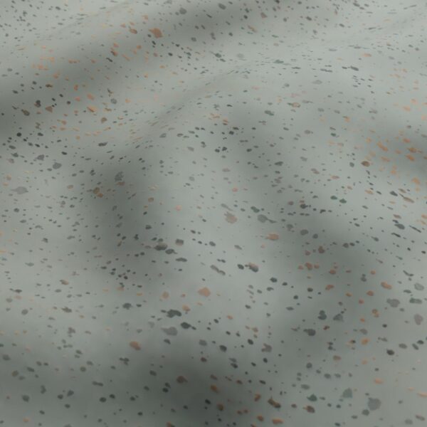 Vivienne Fabric - Seafoam by blue spotted woven fabric from Wemyss