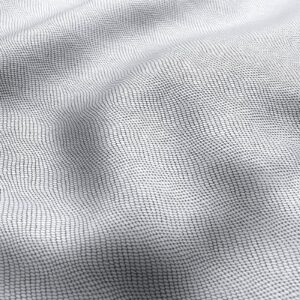 black-grey spotted jacquard fabric from Wemyss