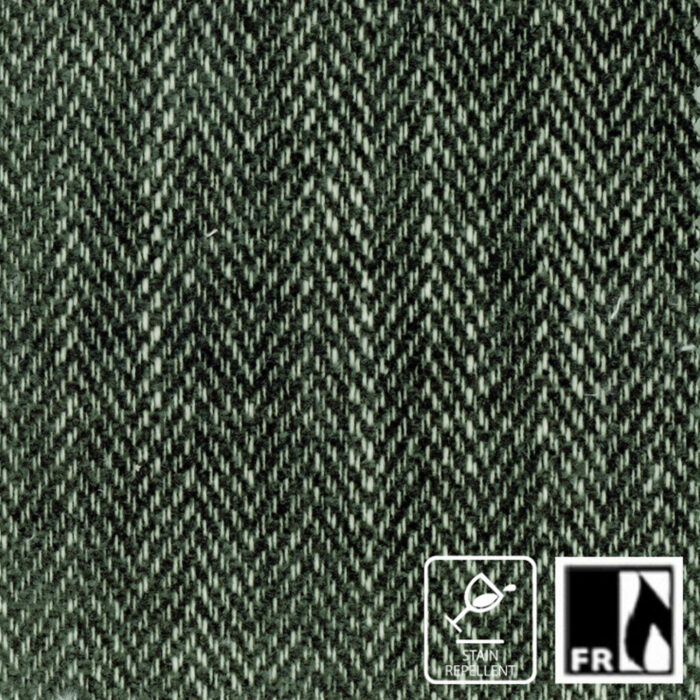 Moore Fabric - Seaweed swatch